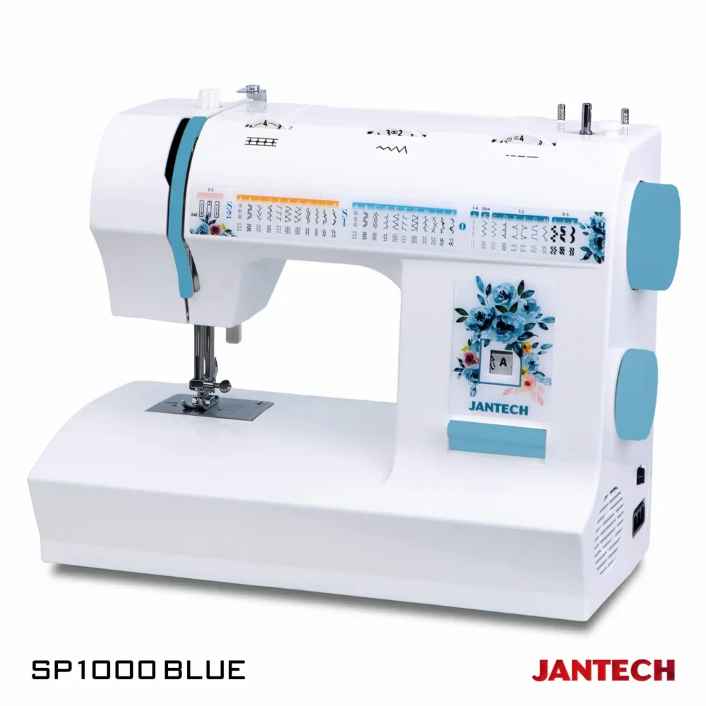 چرخ خیاطی جانتک مدل SP1000BLUE